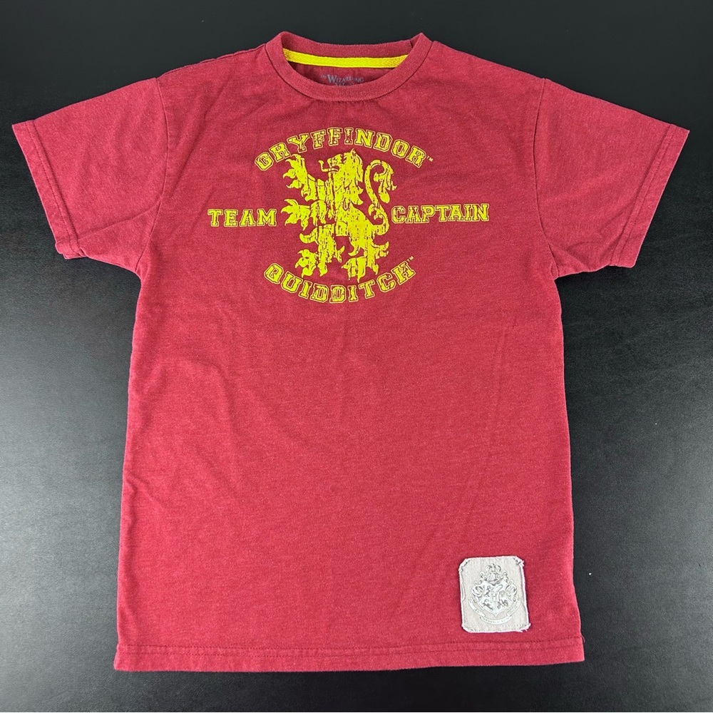 Harry Potter Universal Studios Kids T-Shirt Gryffindor Quidditch Size Small